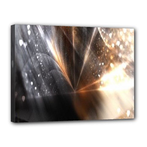 Flash Light Canvas 16  X 12  (stretched) by Sparkle