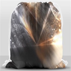 Digital Geometry Drawstring Bag (large) by Sparkle