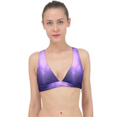 Violet Spark Classic Banded Bikini Top by Sparkle