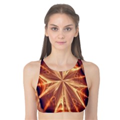 Sun Fractal Tank Bikini Top by Sparkle