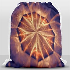 Sun Fractal Drawstring Bag (large) by Sparkle