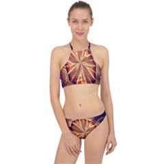 Sun Fractal Racer Front Bikini Set by Sparkle