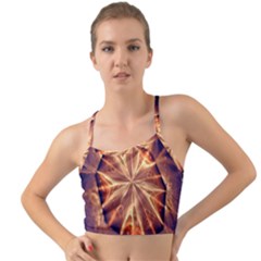Sun Fractal Mini Tank Bikini Top by Sparkle