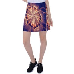 Sun Fractal Tennis Skirt by Sparkle