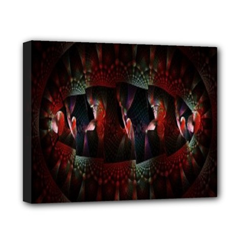 Twist Flower Canvas 10  X 8  (stretched) by Sparkle