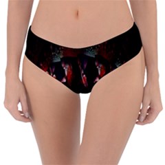 Twist Flower Reversible Classic Bikini Bottoms by Sparkle