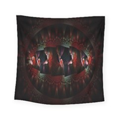 Twist Flower Square Tapestry (small) by Sparkle