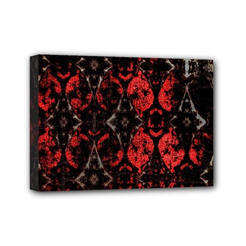 Antique Brothel Wallpaper Mini Canvas 7  X 5  (stretched) by MRNStudios