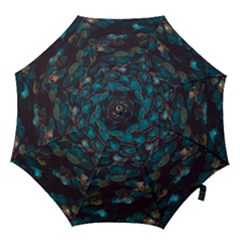 Realeafs Pattern Hook Handle Umbrellas (medium) by Sparkle