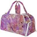 Marbling Abstract Layers Burner Gym Duffel Bag View1