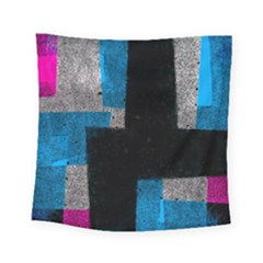 Abstract Tiles Square Tapestry (small) by essentialimage