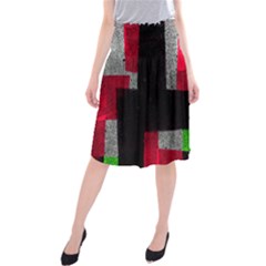 Abstract Tiles Midi Beach Skirt by essentialimage