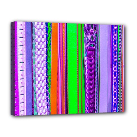 Fashion Belts Canvas 14  X 11  (stretched) by essentialimage