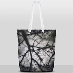 Closing In  Full Print Rope Handle Tote (small) by MRNStudios