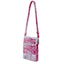 Abstract marbling Multi Function Travel Bag View1