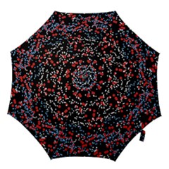Multicolored Bubbles Motif Abstract Pattern Hook Handle Umbrellas (medium) by dflcprintsclothing