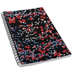 Multicolored Bubbles Motif Abstract Pattern 5 5  X 8 5  Notebook by dflcprintsclothing