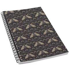 Moth Pattern 5 5  X 8 5  Notebook by GretaBerlin