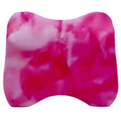 Complementary Contrast Velour Head Support Cushion by ginnyden