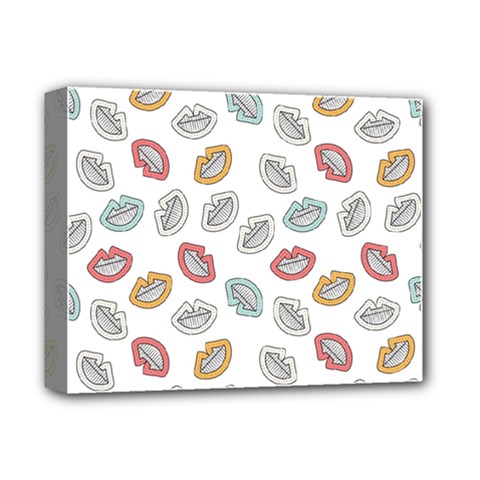 Happy Doodle Laugh Deluxe Canvas 14  X 11  (stretched) by tmsartbazaar