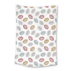 Happy Doodle Laugh Small Tapestry by tmsartbazaar