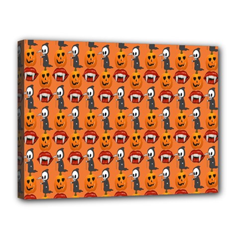 Halloween Canvas 16  X 12  (stretched) by Sparkle