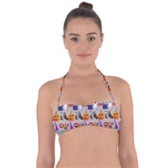 Halloween Halter Bandeau Bikini Top by Sparkle