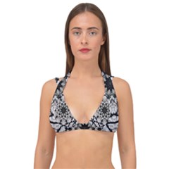 Evil Mandala  Double Strap Halter Bikini Top by MRNStudios