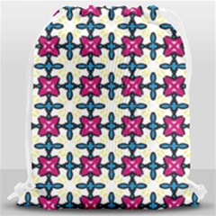 Geometric Drawstring Bag (large) by SychEva