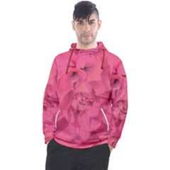 Beauty Pink Rose Detail Photo Men s Pullover Hoodie by dflcprintsclothing