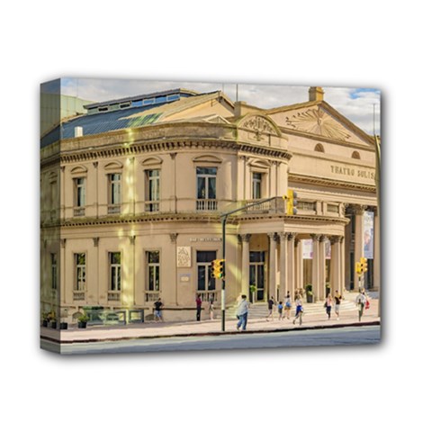 Solis Theater Exterior View, Montevideo, Uruguay Deluxe Canvas 14  X 11  (stretched) by dflcprintsclothing