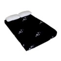 Formula One Black And White Graphic Pattern Fitted Sheet (Full/ Double Size) View2