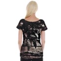 Dark Spring Cap Sleeve Top View2