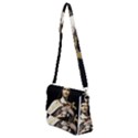 Virgin Mary Sculpture Dark Scene Shoulder Bag with Back Zipper View2