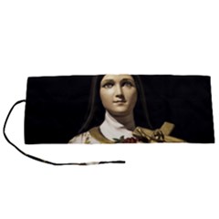 Virgin Mary Sculpture Dark Scene Roll Up Canvas Pencil Holder (s) by dflcprintsclothing