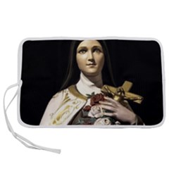 Virgin Mary Sculpture Dark Scene Pen Storage Case (s) by dflcprintsclothing