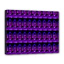 Violet Retro Canvas 14  x 11  (Stretched) View1