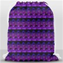 Violet Retro Drawstring Bag (Large) View2
