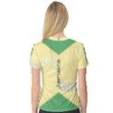 Jamaica, Jamaica  V-Neck Sport Mesh Tee View2