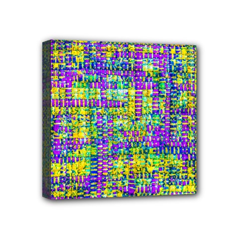 Mosaic Tapestry Mini Canvas 4  X 4  (stretched) by essentialimage