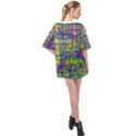 Mosaic Tapestry Oversized Chiffon Top View2