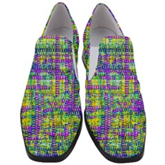 Mosaic Tapestry Women Slip On Heel Loafers by essentialimage