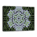 Calm In The Flower Forest Of Tranquility Ornate Mandala Canvas 16  x 12  (Stretched) View1