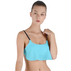 Arctic Blue & Black -  Layered Top Bikini Top  by FashionLane