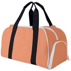 Atomic Tangerine & Black - Burner Gym Duffel Bag by FashionLane