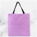 Blossom Pink & Black - Grocery Tote Bag View2