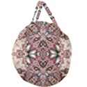Pink pattern Giant Round Zipper Tote View1