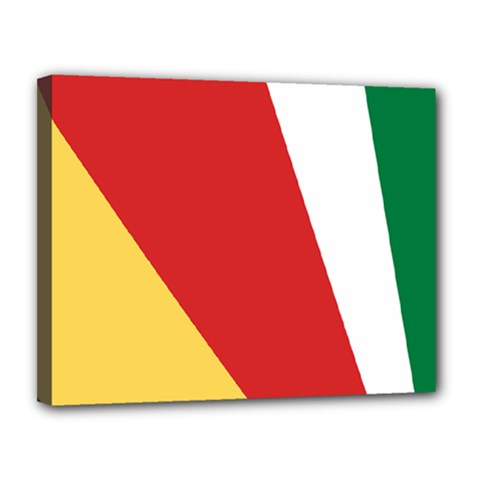Seychelles-flag12 Canvas 14  X 11  (stretched) by FlagGallery