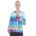 Ice Summer Beach Sea Dessert Casual Zip Up Jacket View1