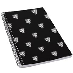 Man Head Caricature Drawing Pattern 5 5  X 8 5  Notebook by dflcprintsclothing